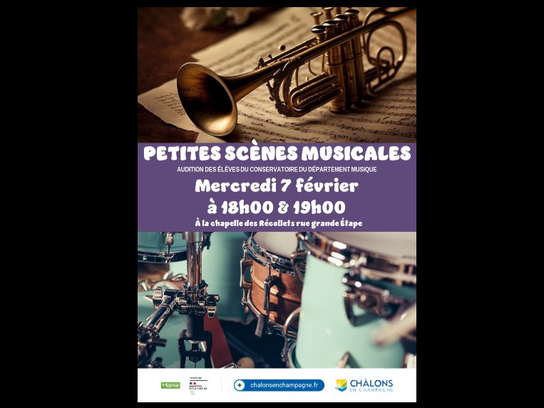 Affiche de « Petite scène musicale »
