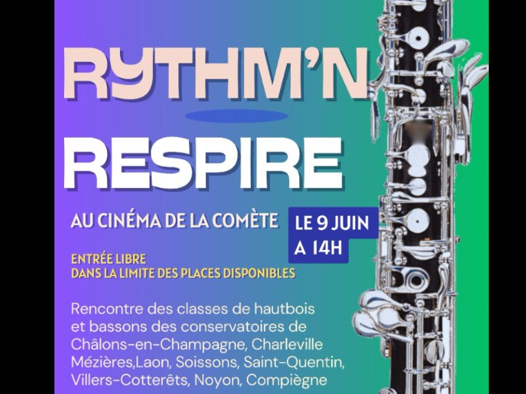 Affiche de « Rythm’N Respire »