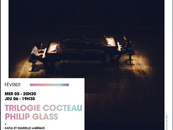 Affiche de « Trilogie Cocteau Philip Glass »