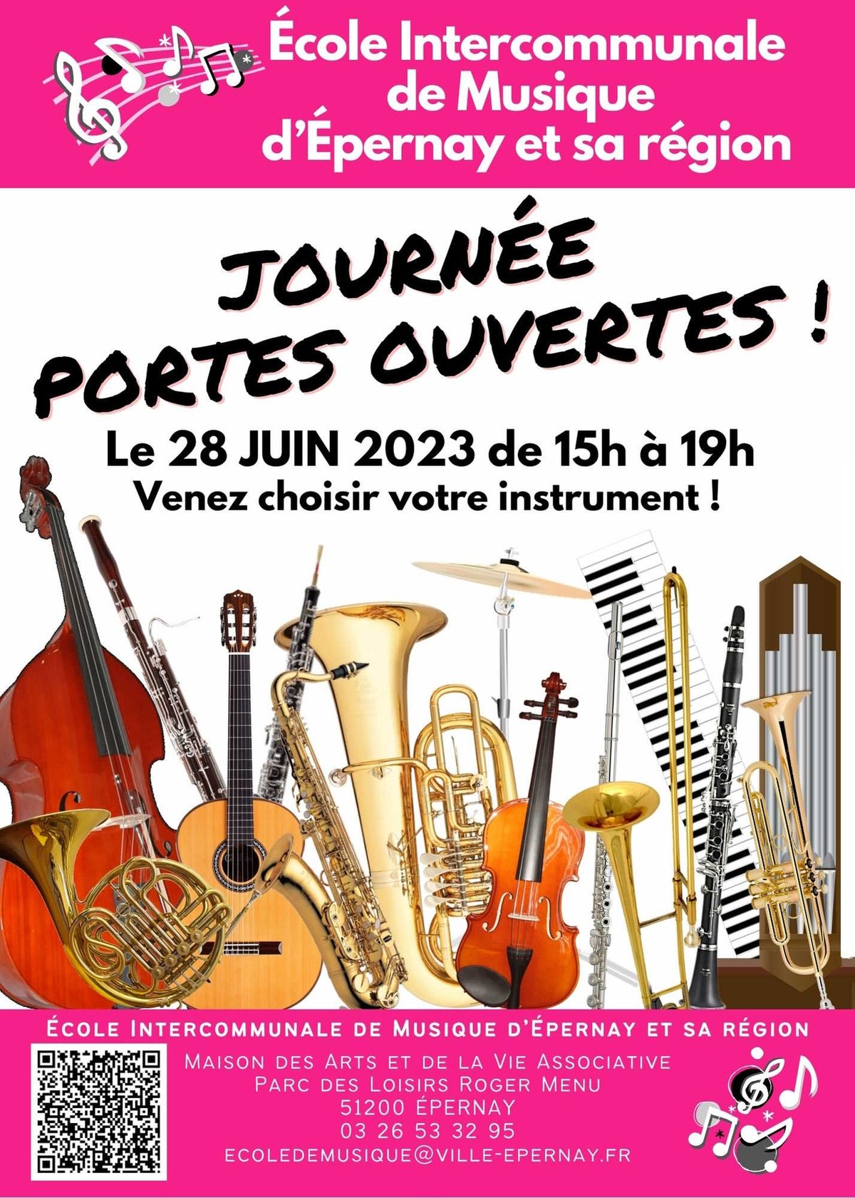 Affiche de « Portes Ouvertes »